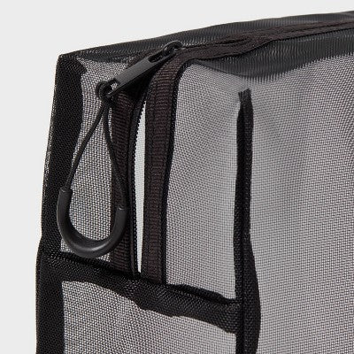 2 Car Pouch Organizers - Brightroom: Black Automotive Interior Accessories, Zipper Pouch for Car Organization