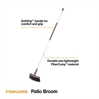 Fiskars Lightweight Outdoor Broom Metal (LOCAL PICKUP ONLY)