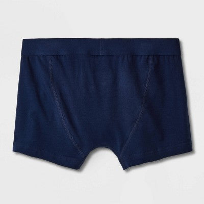 Men's Floral Leaf Print Trunks 2pk - Goodfellow & Co Blue/Navy XL