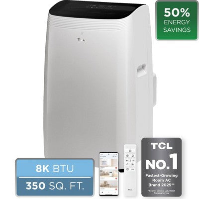 TCL 8k Dual Hose Inverter Portable AC 115V (LOCAL PICKUP ONLY)