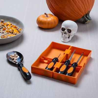 Deluxe Halloween Pumpkin Carving Tool Kit 5ct - Hyde and EEK! Boutique