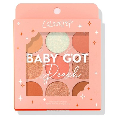 ColourPop 9-Pan Eyeshadow Palette - Baby Got Peach - 0.3oz