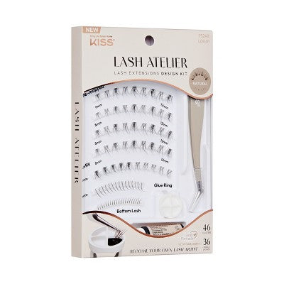 KISS Products Lash Atelier Design False Eyelashes Kit - 82ct