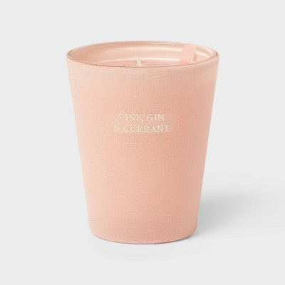 Velvet Pink Gin and Currant Jar Candle 12.6oz - Threshold