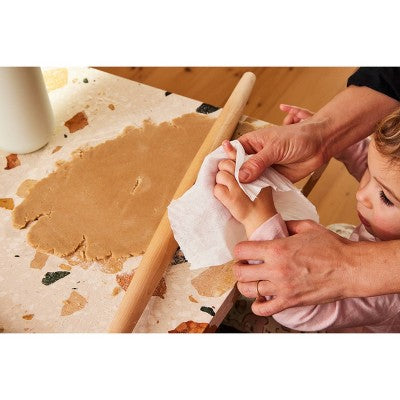 Biom Mini Refillable Wipe Dispenser - Bone