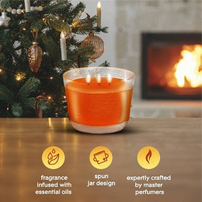Glade 3 Wick Candle - Pumpkin & Ginger - 6.8oz
