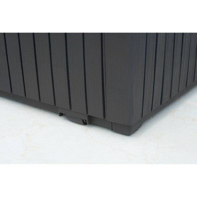 Keter 80gal Springwood Deck Box Brown (LOCAL PICKUP ONLY)