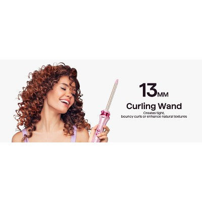 Wavytalk Heatwave Pro 5-in-1 Curling Wand Set, Includes Thermal Brush and 4 Interchangeable Ceramic Barrel for Multiple Styles, Model 350S