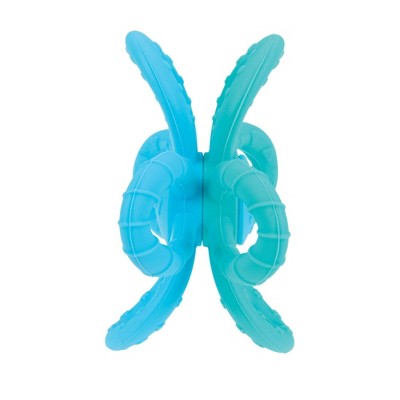 Nuby Geo Silicone Teether - Boy