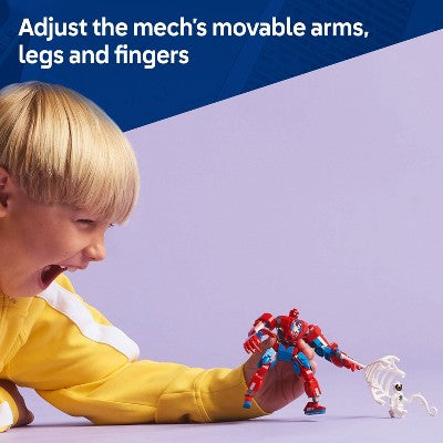 LEGO Marvel Spider-Man Mech vs. Anti-Venom Building Toy Set 76308