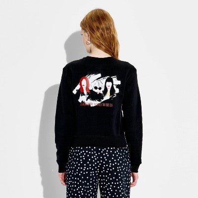 Women's DWP Graphic Cardigan - Black M
