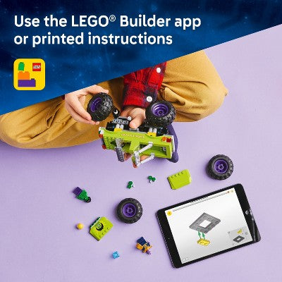 LEGO Marvel The Hulk Truck vs. Thanos Building Set 76312