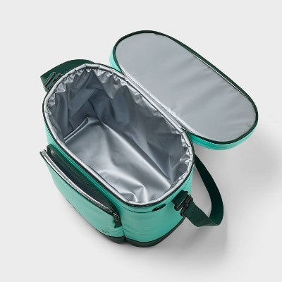 21.7L Soft Sided 30 Cans/ 23 qt Cooler Green - All In Motion