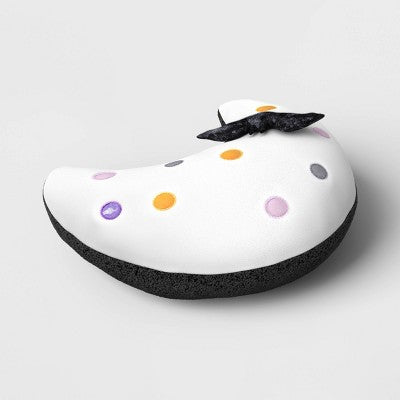 11"x9" Lit Moon Novelty Shaped Throw Pillow - Hyde and EEK! Boutique