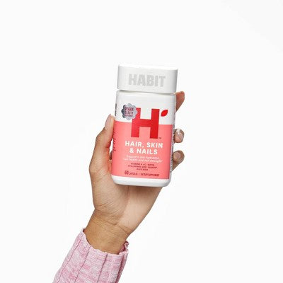 HABIT Hair Skin and Nails Vegan Capsules - 60ct