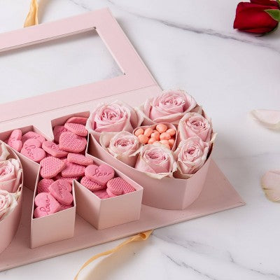 Cook With Color 18.9"x6.5" XOXO Valentine Gift Box