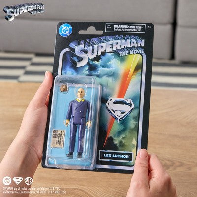 DC Comics New Reto Line Superman The Movie Lex Luther Action Figure