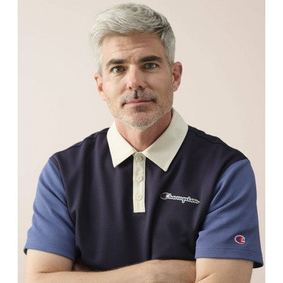 Champion Men's Polo Shirt - Navy L