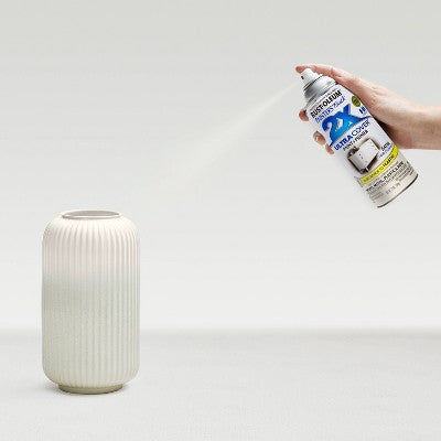 Rust-Oleum 12oz Painters Touch 2X Ultra Cover Spray Paint Heirloom White: Satin Finish, Interior/Exterior, Enamel Base
