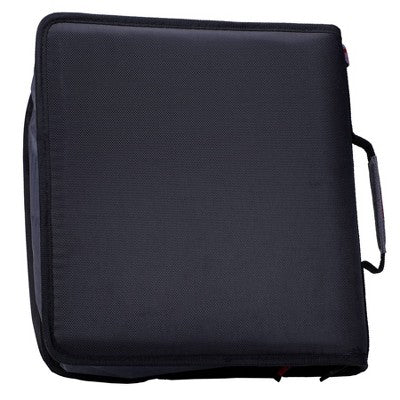 Case-it 2" Laptop Zipper Binder Black