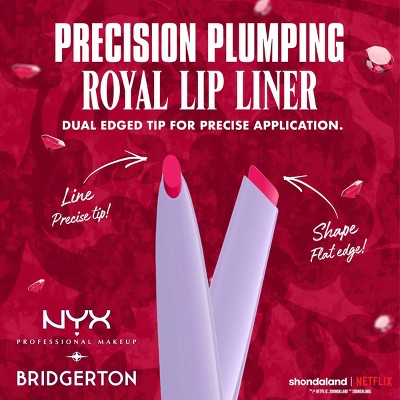 NYX Professional Makeup Bridgerton Royal Treasures Lip Kit - 03 Summer Fruit & Rumour Has It - 2pc