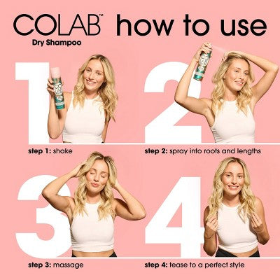 COLAB Beach Texturizing Powder Dry Shampoo - 6.2oz