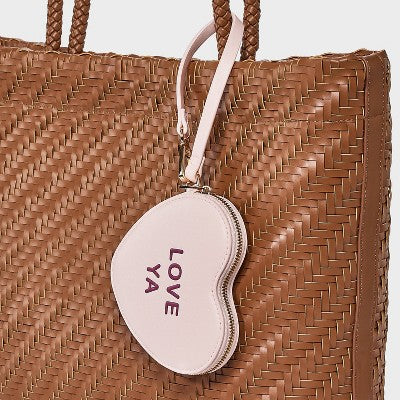 Conversation Heart Wristlet - A New Day Pink