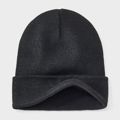Women's Essential Beanie Hat - Wild Fable Black