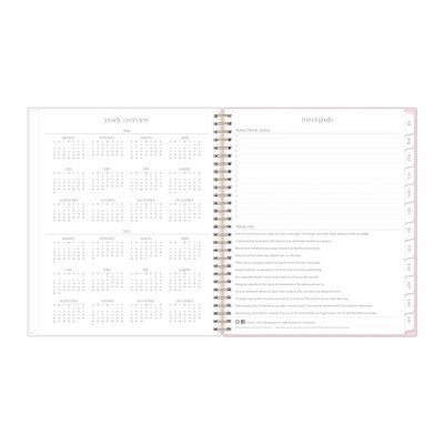 Rhi James for Blue Sky 24 Month Planner Wirebound 8"x10" Clear Multi Cover - Dot