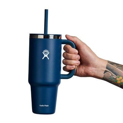 Hydro Flask 40oz All Around Travel Straw Tumbler - Indigo