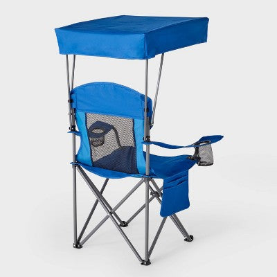 Mesh Canopy Camp Chair Blue - Embark (LOCAL PICKUP ONLY)