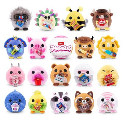 Snackles 5" Capsule Series 3 Stuffed Animal: Zoo & Farm Characters
