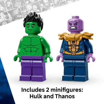 LEGO Marvel The Hulk Truck vs. Thanos Building Set 76312