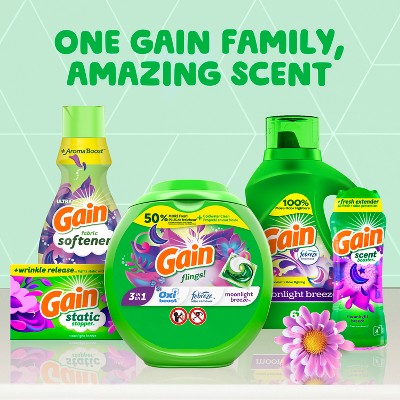 Gain Liquid Laundry Detergent - Moonlight Breeze - 194 fl oz
