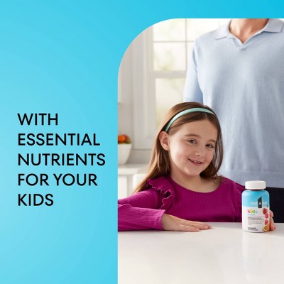 One A Day Kids' Multivitamin Gummies with Vitamin C, Immune Support - Assorted Fruit Flavors - 60ct