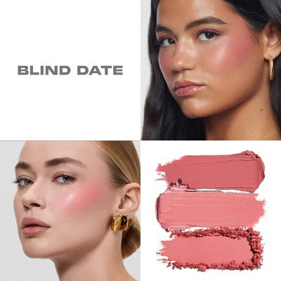Morphe Cheek Thrills Multi-Finish Face Trio - Blind Date - 10.8g: No Fragrance Added, Talcum-Free, Buildable, Palette