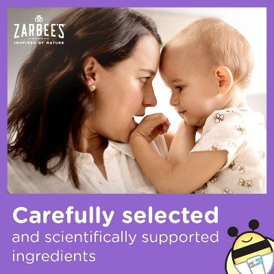 Zarbee's Baby Cough Syrup + Immune with Honey & Zinc - Natural Grape Flavor - 2 fl oz