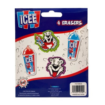Innovative Designs Licensed Eraser Sets Icee