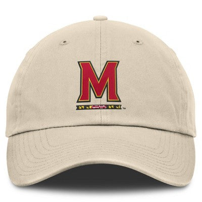NCAA Maryland Terrapins Khaki Tonal Relaxed Fit Adjustable Hat