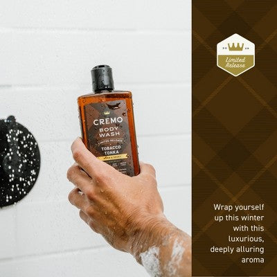 Cremo Body Wash - Tobacco Tonka - 16 fl oz
