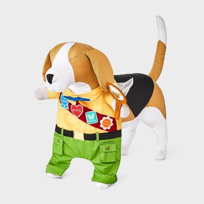 Boyscout Dog Frontal Pet Costume - Boots & Barkley XL