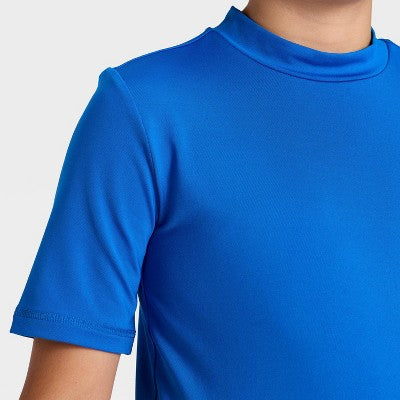 Boys' Rash Guard Top - Cat & Jack Blue S