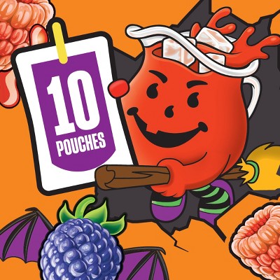 Kool-Aid Ghoul Aid Scary Berry Juice Boxes - 10pk/6 fl oz Pouches