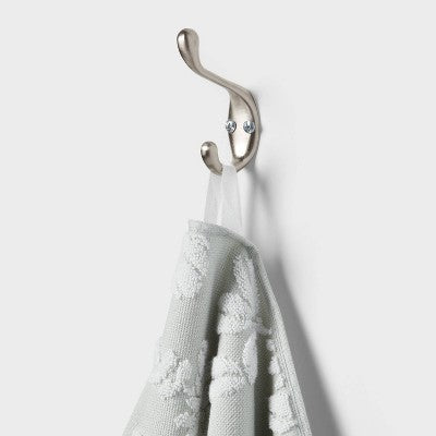 Texture Floral Hand Towel Green - Threshold