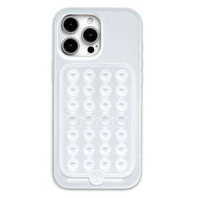 Octobuddy Silicone Suction Cup Phone Case Mount Magnet - Transparent