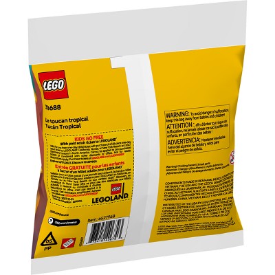 LEGO Creator 3 in 1 Tropical Toucan Building Set 30688
