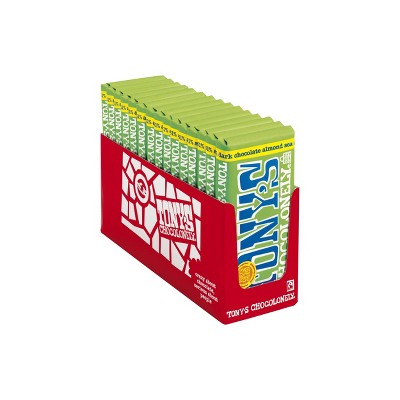 Tony's Almond & Sea Salt Dark Chocolate Bar - 6.35oz