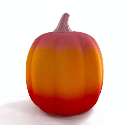 LED Ombre Pumpkins Flocked - Bullseye's Playground