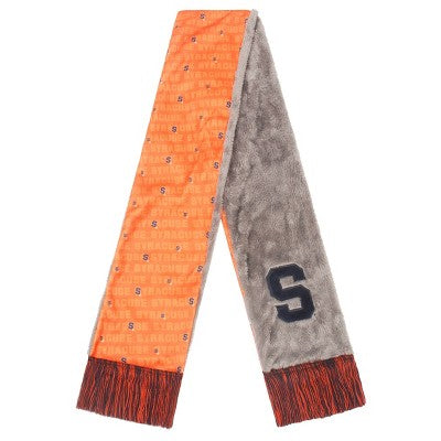 NCAA Syracuse Orange Printed Mini Faux Shearling Scarf