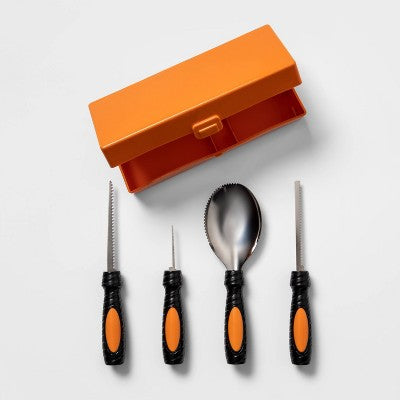 Deluxe Halloween Pumpkin Carving Tool Kit 5ct - Hyde and EEK! Boutique